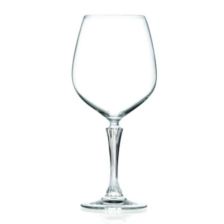 RCR Glamour Crystal Burgundy Wine Glass 800ml- Set of 6