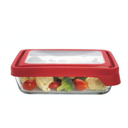 Anchor Hocking Trueseal® Rectangular Glass Container w/Trueseal Lid 1420ml