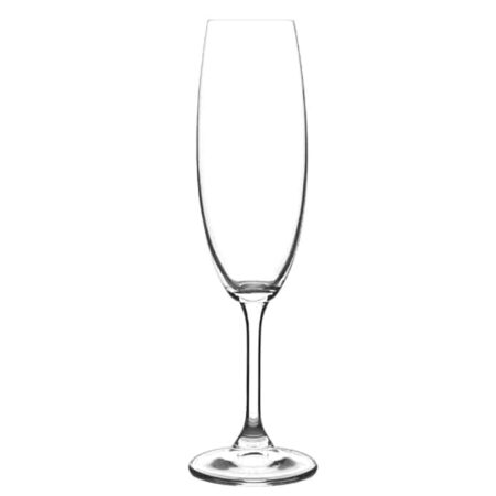 Crane Crystal Lara Champagne Flute Glass 220ml - set of 6
