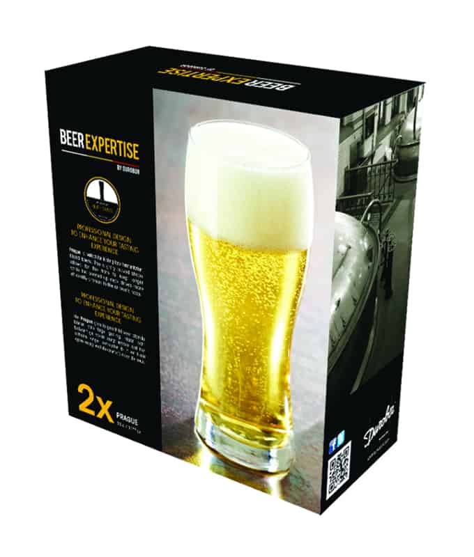 Durobor Beer Expertise Prague Beer Glass 330ml - set of 2