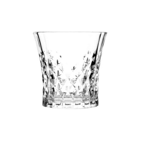 Bee Glass Floral Glass DOF Tumbler 250ml set of 6