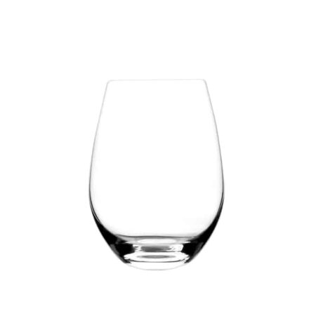 CRANE CRYSTAL STEMLESS BORDEAUX WINE GLASS 600ML - set of 6