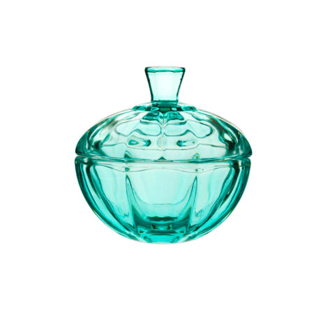 Irena Hamburg Crystal Candy Box 12cm turquoise