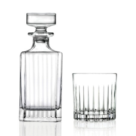 RCR Timeless Crystal Whisky Glass Set - 7pcs set