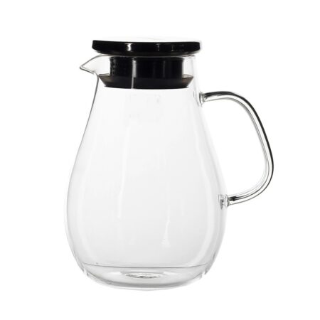Bee Glass Contemporary Glass Water Jug w/lid 1700ml