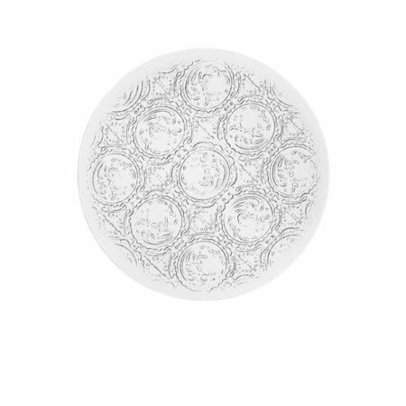 Irena Amsterdam Crystal Underplate 18cm Clear - Set of 6