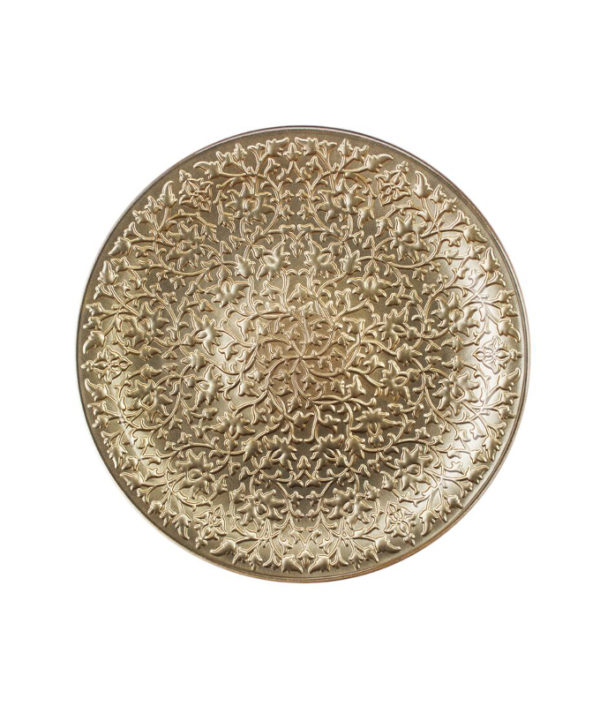 Irena Shiraz Crystal Underplate 35cm - Beige