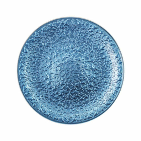 Irena Shiraz Crystal Underplate 35cm - Light Blue