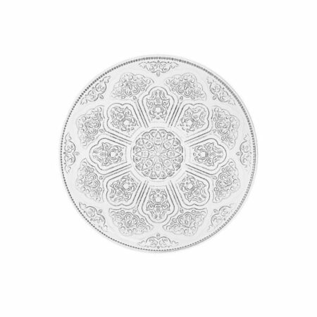 Irena Topkapi Crystal Glass Plate Clear 18cm - set of 6