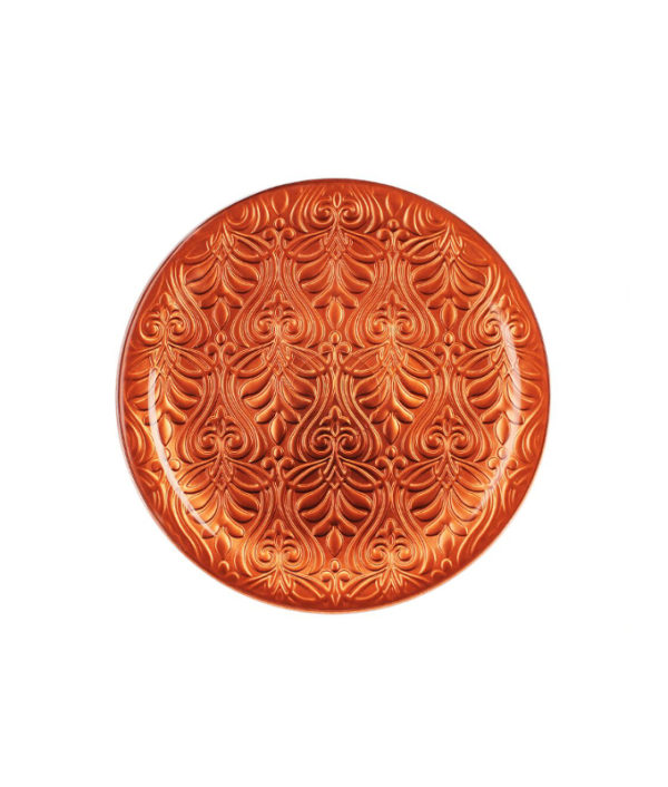 Irena Versailles Crystal Underplate 35cm - Copper