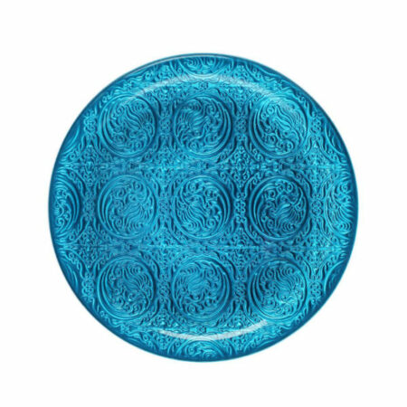 Irena Amsterdam Crystal Underplate 35cm - Turquoise