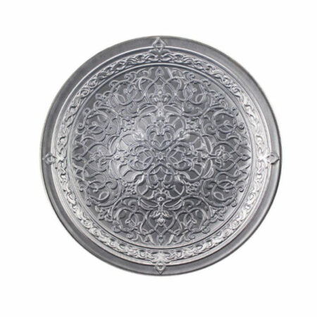 Irena Istanbul Crystal Underplate 35cm - Light Grey