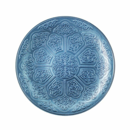 Irena Topkapi Crystal Underplate 35cm - Light Blue