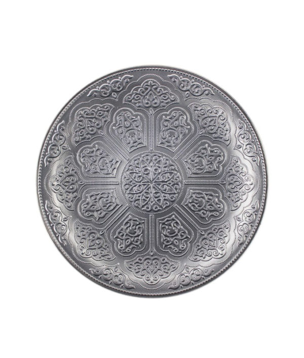 Irena Topkapi Crystal Underplate 35cm - Light Grey