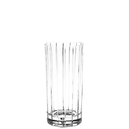 BOHEMIA CAREN LEAD CRYSTAL HIGHBALL TUMBLER GLASS 350ML - SET OF 6
