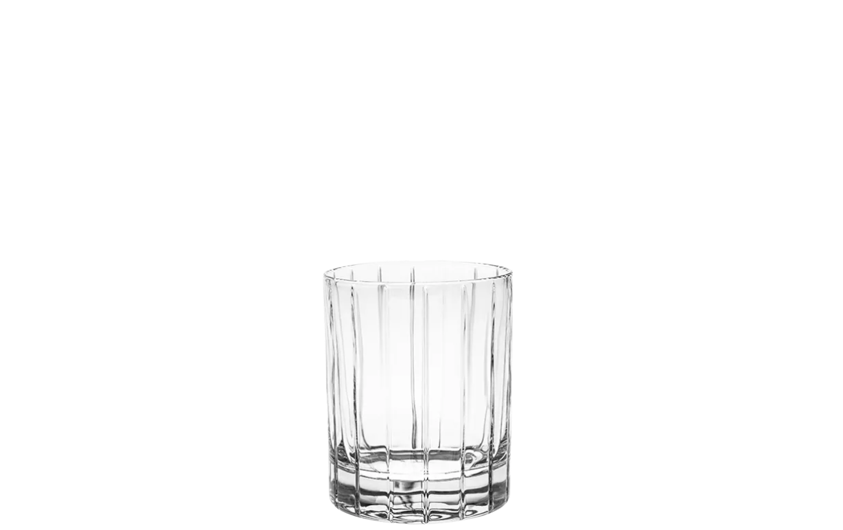 BOHEMIA CAREN LEAD CRYSTAL DOF TUMBLER GLASS 320ML - SET OF 6