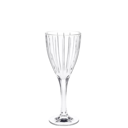 BOHEMIA CAREN LEAD CRYSTAL WHITE WINE GLASS 240ML - SET OF 6