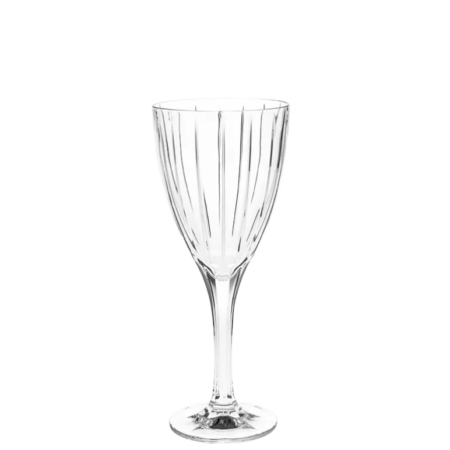 BOHEMIA CAREN LEAD CRYSTAL RED WINE GLASS 300ML - SET OF 6