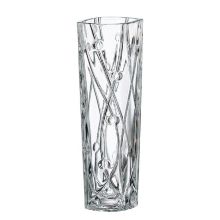 Crystalite Labyrinth Crystal Glass Vase 255 mm