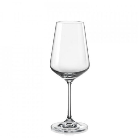 Crystalex Sandra Crystal White Wine Glass 350ml - set of 6
