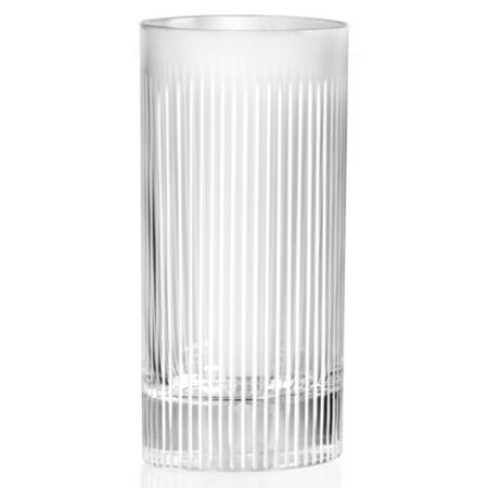 RCR LEONARDO HANDMADE CRYSTAL HIGHBALL TUMBLER GLASS 360ML - SET OF 2