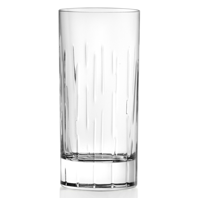 RCR MONNALISA HANDMADE CRYSTAL HIGHBALL TUMBLER GLASS 360ML - SET OF 2