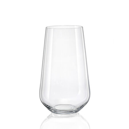 Crystalex Sandra Crystal Highball Tumbler Glass 440ml - set of 6