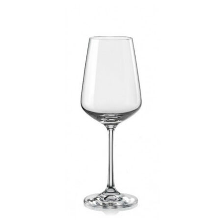 Crystalex Sandra Crystal White Wine Glass 250ml - set of 6