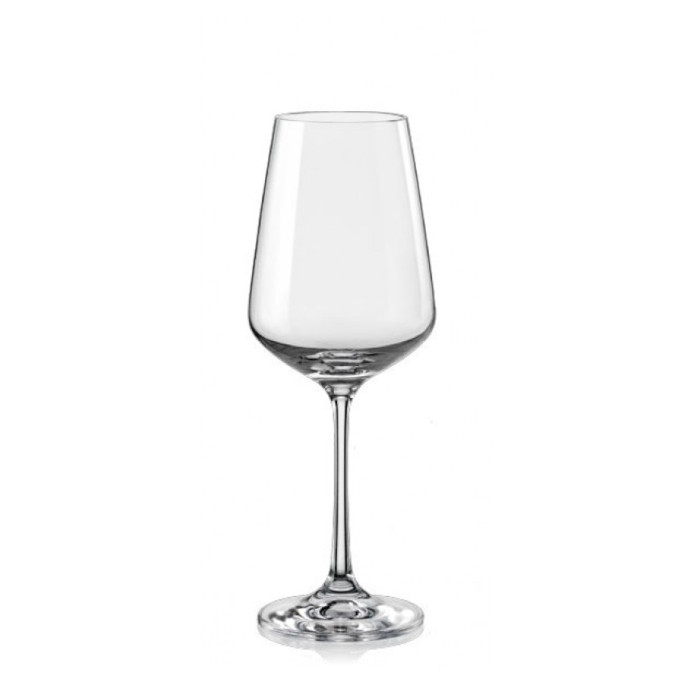 Crystalex Sandra Crystal White Wine Glass 250ml - set of 6