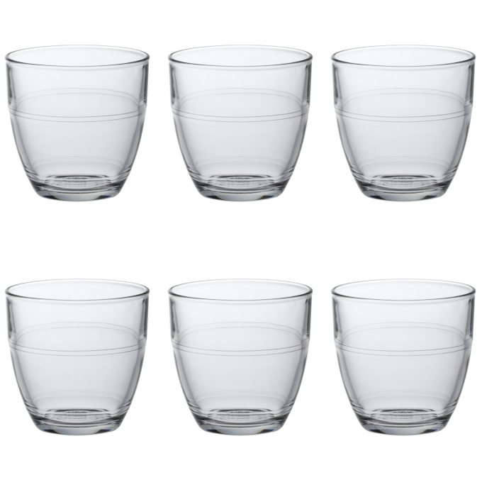 Duralex Gigogne Clear Tumbler 160ml - set of 6 - Image 2