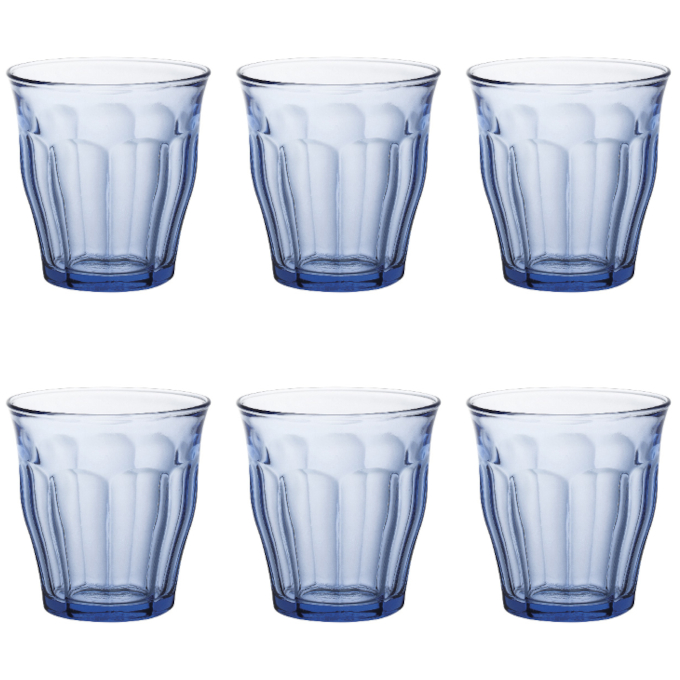 Duralex Picardie Marine Temp Glass Tumbler 250ml - set of 6 - Image 2