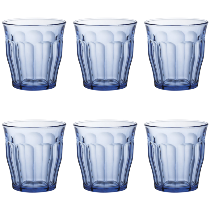 Duralex Picardie Marine Temp Glass Tumbler 310ml - set of 6 - Image 2