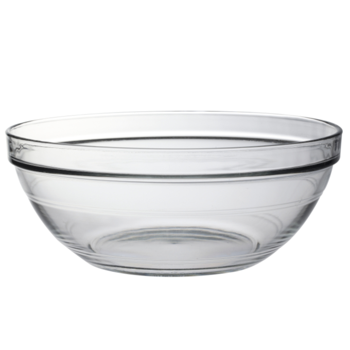 Duralex Gigogne Clear Stackable Bowl 26cm/3450ml