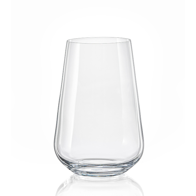 Crystalex Sandra Crystal Highball Tumbler Glass 380ml - set of 6
