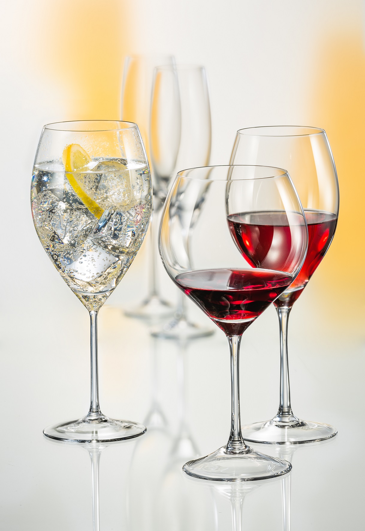 Crystalex Sophia Crystal Bordeaux Wine Glass 490ml - set of 6 - Image 2
