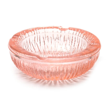 Bohemian Crystal Ashtray - Pink