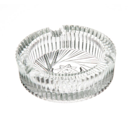 BOHEMIAN CRYSTAL ASHTRAY