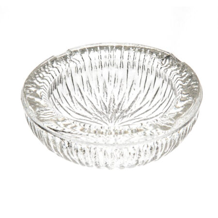 ASHTRAY ROUND CLEAR