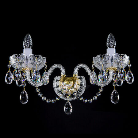 Crystal Wall Lamp CR 0004-02-20WL