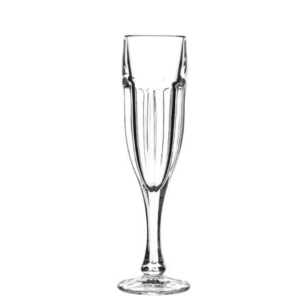 SAFARI CRYSTAL CHAMPAGNE FLUTE GLASS 150ml - set of 6