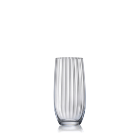 Crystalex Waterfall Crystal Highball Tumbler 350ml - set of 6