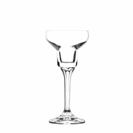 BOHEMIAN CRYSTAL GLASS CANDLEHOLDER 165MM