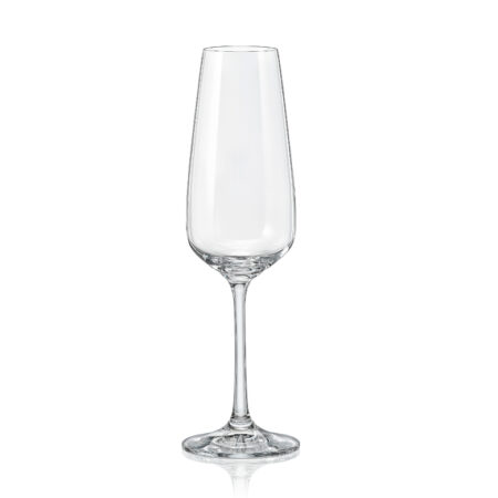 Crystalex Giselle Crystal Champagne Flute 190ml - set of 6
