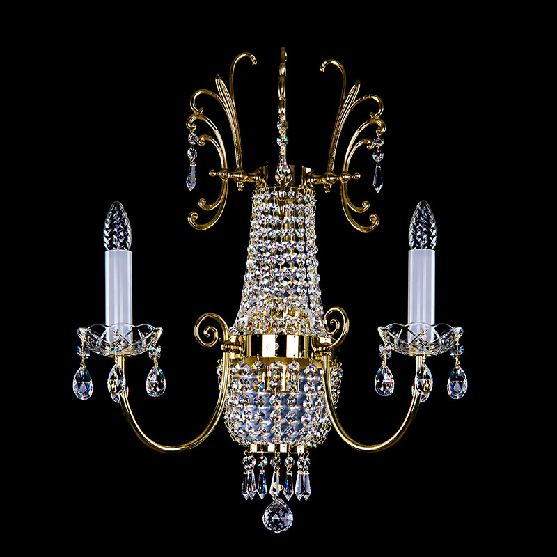 Crystal Chandelier Wall Lamp Hillary 390x600 WL