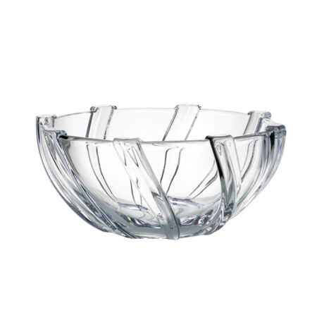 INFINITY CRYSTAL GLASS BOWL 28cm