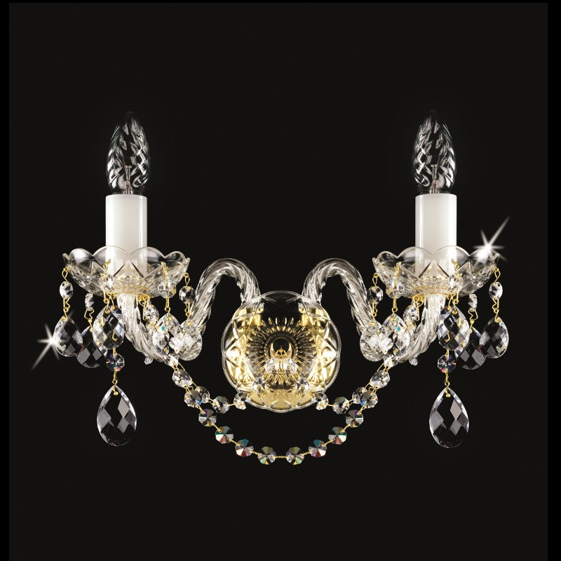 Crystal Chandelier Wall Lamp Mirka II VA WL