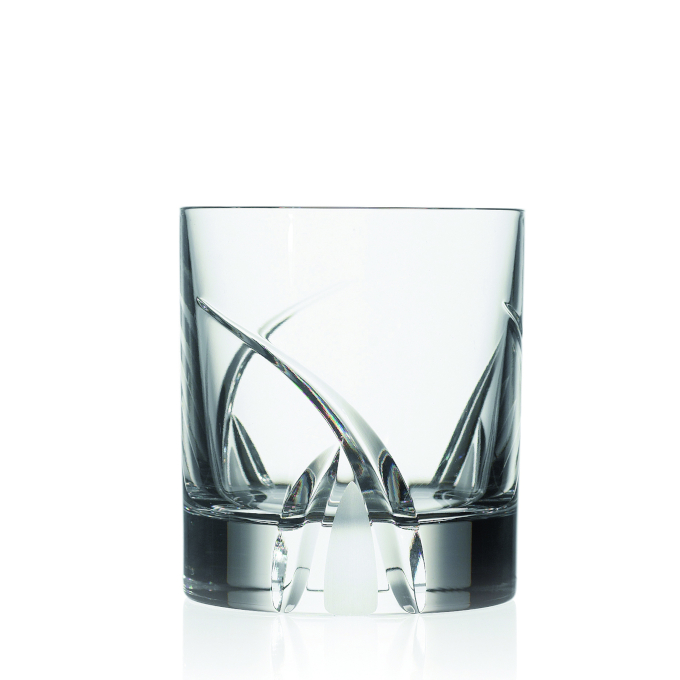 RCR Grosseto Crystal DOF Tumbler Glass 290ml - set of 2