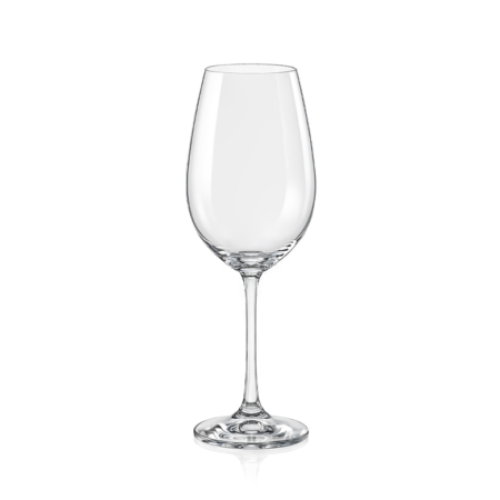 Crystalex Viola Crystal White Wine 350ml - set of 6