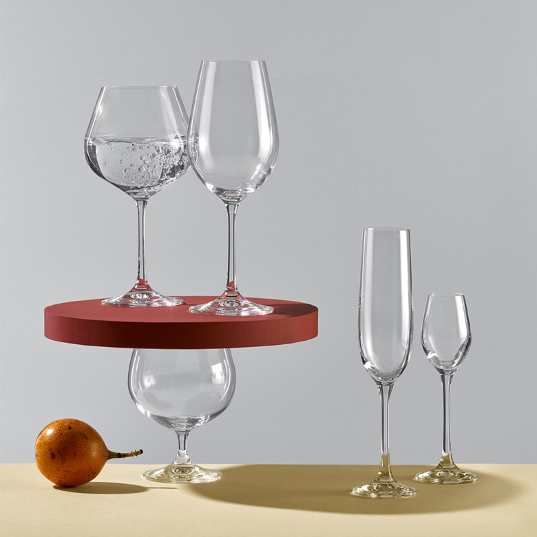 Crystalex Viola Crystal Gin Glass 570ml - set of 6 - Image 3