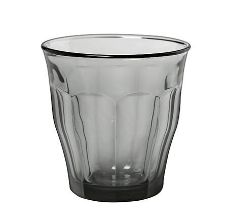 Duralex Picardie Grey Temp Glass Tumbler 250ml - set of 6